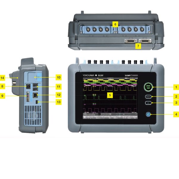 Yokogawa DL350 Portable ScopeCorder - Image 4